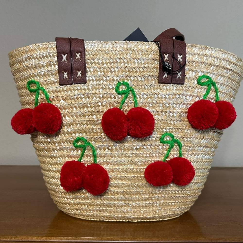 Collecting Gigi Cherry Beach Tote/Purse